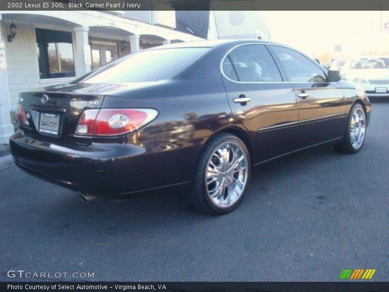 Black Garnet Pearl / Ivory 2002 Lexus ES 300