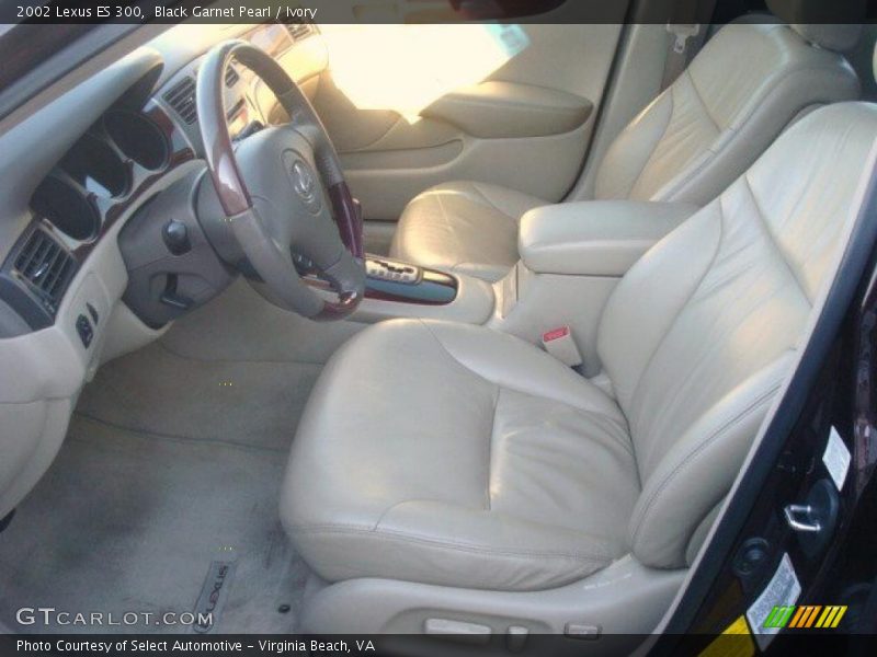 Black Garnet Pearl / Ivory 2002 Lexus ES 300