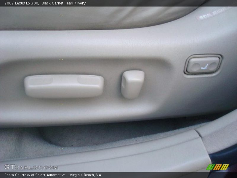 Black Garnet Pearl / Ivory 2002 Lexus ES 300