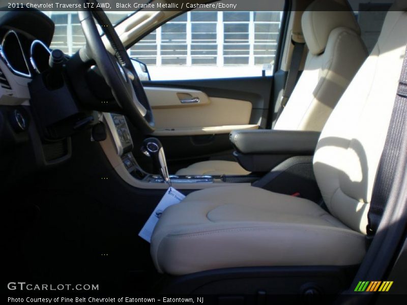 Black Granite Metallic / Cashmere/Ebony 2011 Chevrolet Traverse LTZ AWD