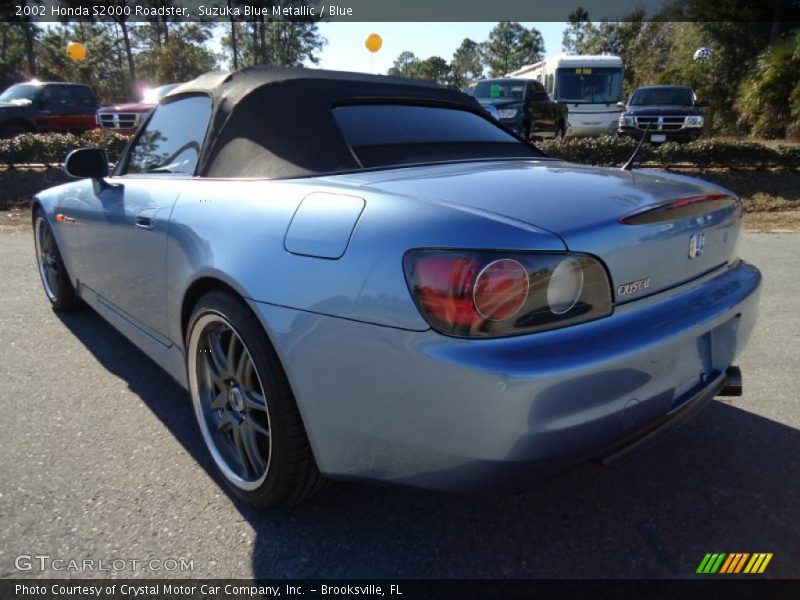  2002 S2000 Roadster Suzuka Blue Metallic