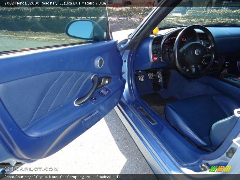  2002 S2000 Roadster Blue Interior