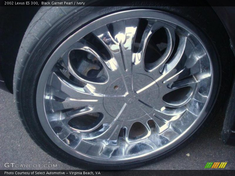 Black Garnet Pearl / Ivory 2002 Lexus ES 300