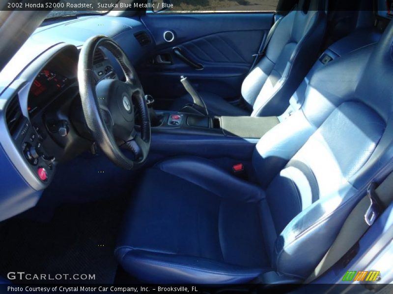  2002 S2000 Roadster Blue Interior