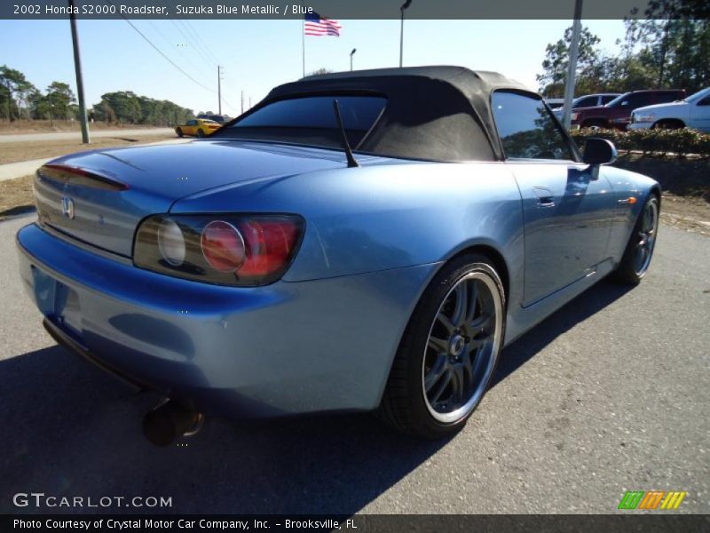  2002 S2000 Roadster Suzuka Blue Metallic
