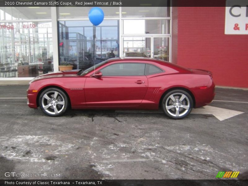 Red Jewel Tintcoat / Black 2010 Chevrolet Camaro SS/RS Coupe