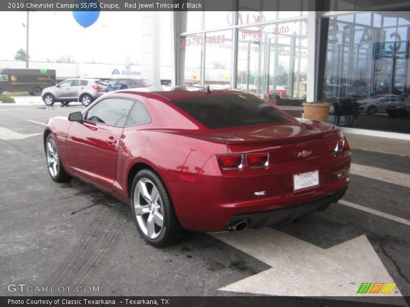 Red Jewel Tintcoat / Black 2010 Chevrolet Camaro SS/RS Coupe