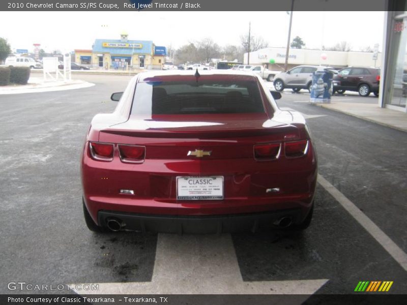 Red Jewel Tintcoat / Black 2010 Chevrolet Camaro SS/RS Coupe