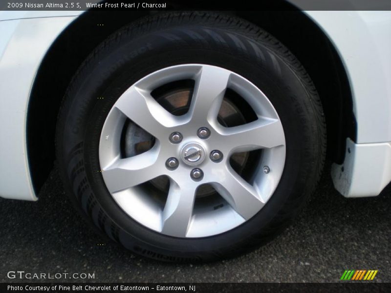 Winter Frost Pearl / Charcoal 2009 Nissan Altima 2.5 S