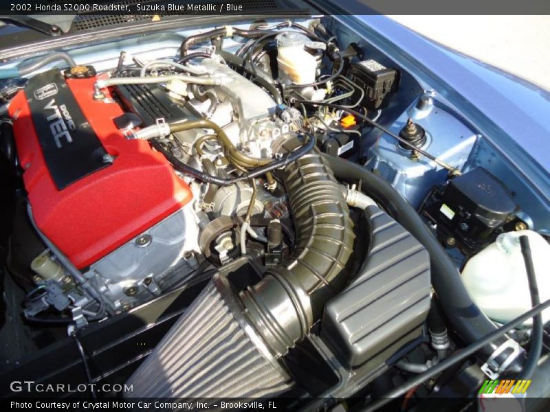  2002 S2000 Roadster Engine - 2.0 Liter DOHC 16-Valve VTEC 4 Cylinder