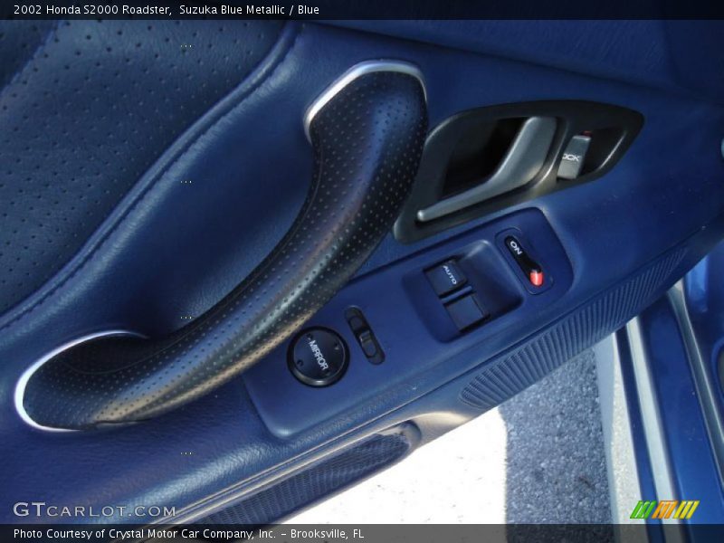 Suzuka Blue Metallic / Blue 2002 Honda S2000 Roadster