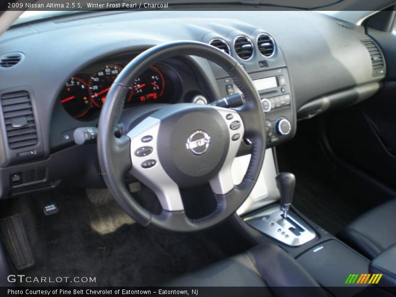 Winter Frost Pearl / Charcoal 2009 Nissan Altima 2.5 S