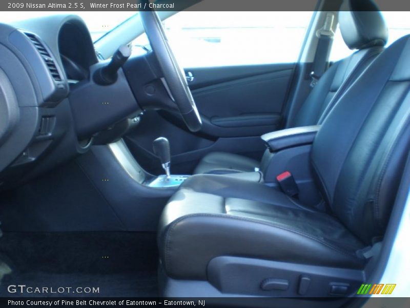 Winter Frost Pearl / Charcoal 2009 Nissan Altima 2.5 S