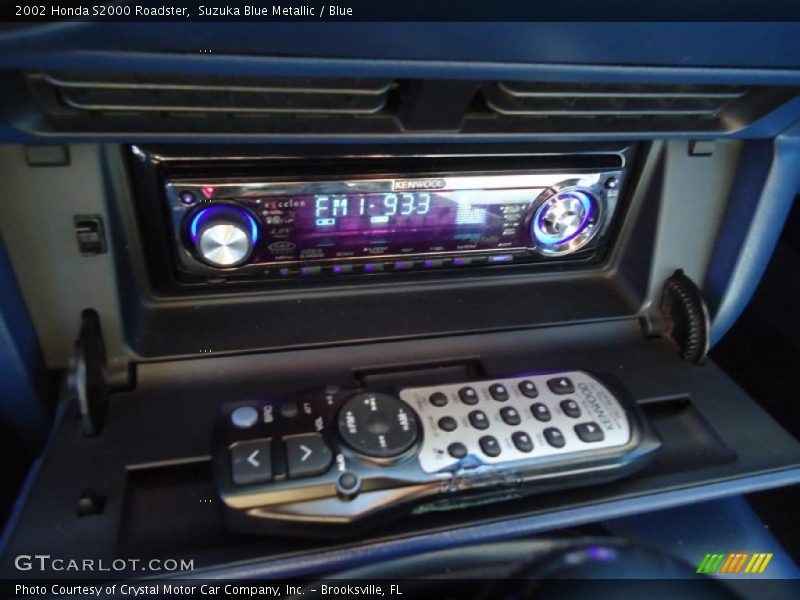 Suzuka Blue Metallic / Blue 2002 Honda S2000 Roadster
