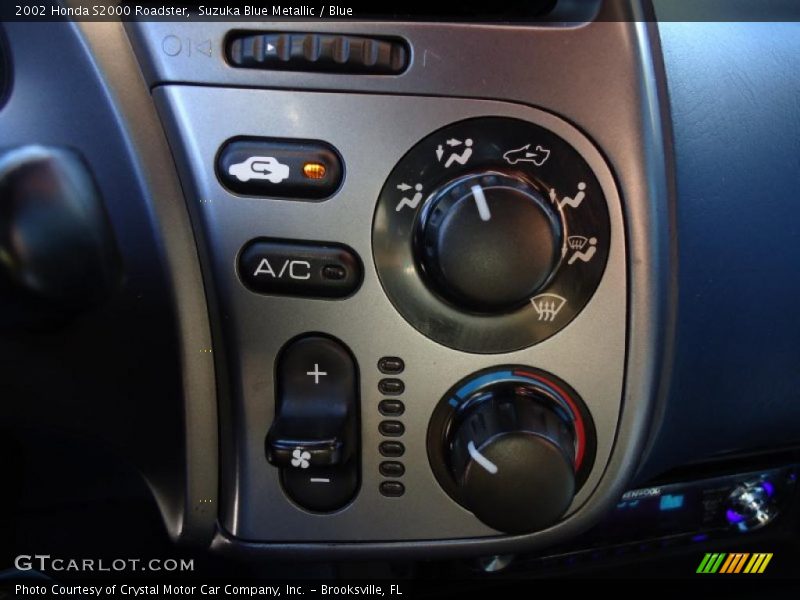 Controls of 2002 S2000 Roadster