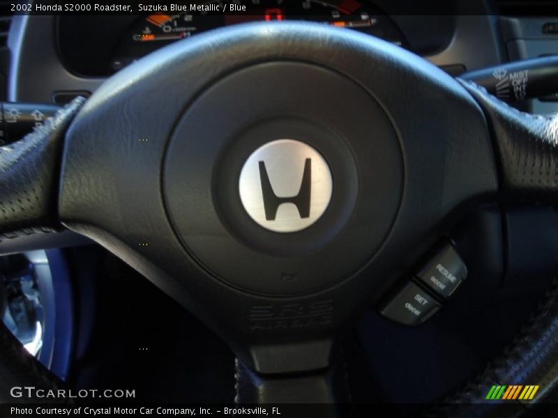 Suzuka Blue Metallic / Blue 2002 Honda S2000 Roadster