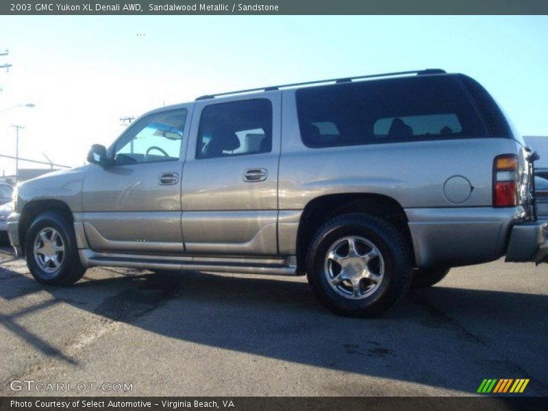 Sandalwood Metallic / Sandstone 2003 GMC Yukon XL Denali AWD