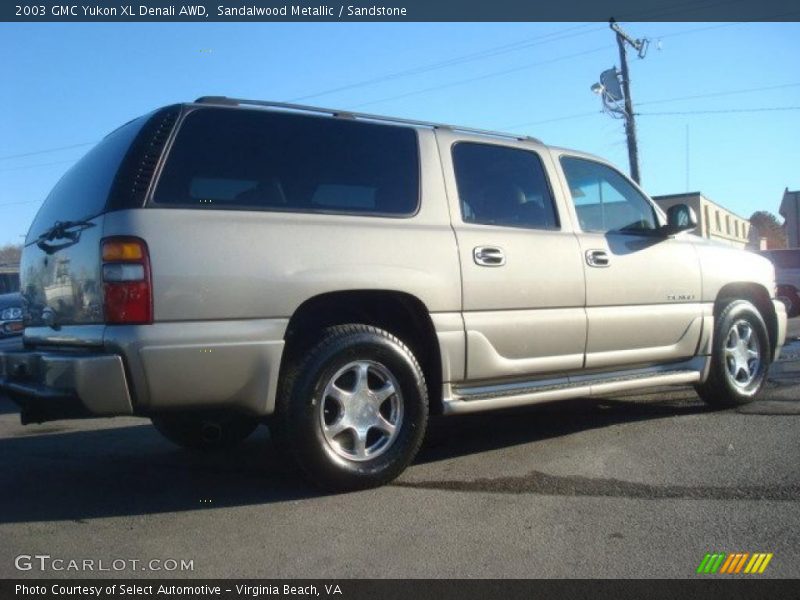 Sandalwood Metallic / Sandstone 2003 GMC Yukon XL Denali AWD