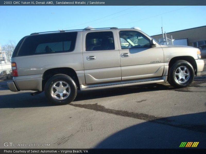 Sandalwood Metallic / Sandstone 2003 GMC Yukon XL Denali AWD