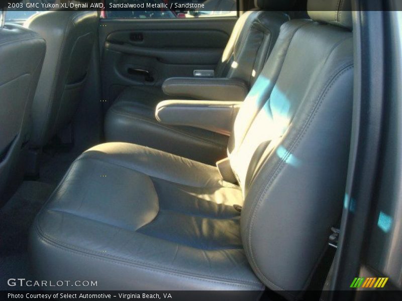 Sandalwood Metallic / Sandstone 2003 GMC Yukon XL Denali AWD