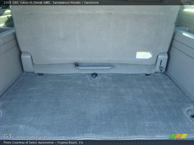 Sandalwood Metallic / Sandstone 2003 GMC Yukon XL Denali AWD