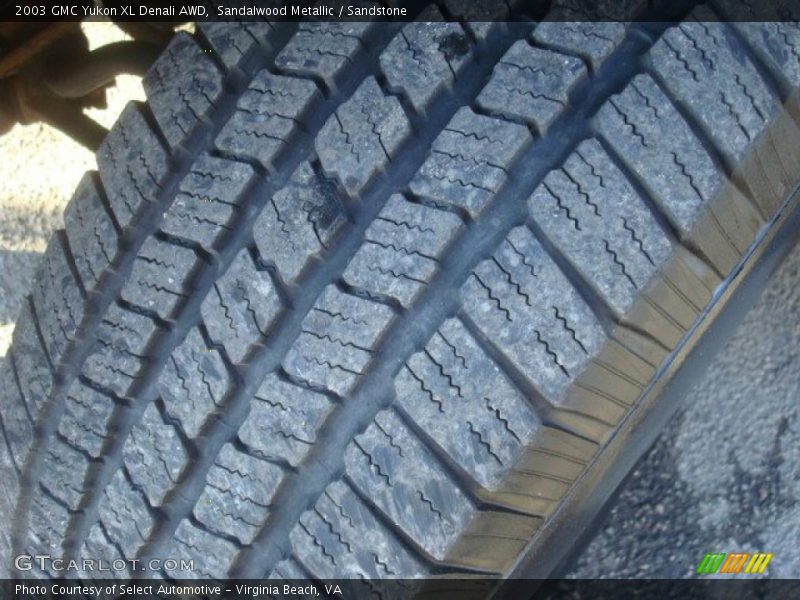 Sandalwood Metallic / Sandstone 2003 GMC Yukon XL Denali AWD