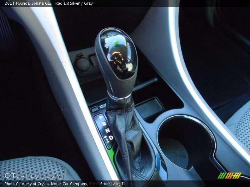 Radiant Silver / Gray 2011 Hyundai Sonata GLS