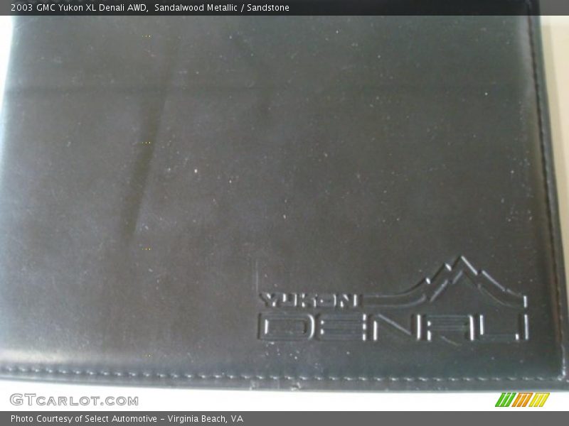 Sandalwood Metallic / Sandstone 2003 GMC Yukon XL Denali AWD