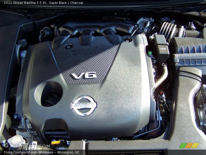 Super Black / Charcoal 2011 Nissan Maxima 3.5 SV