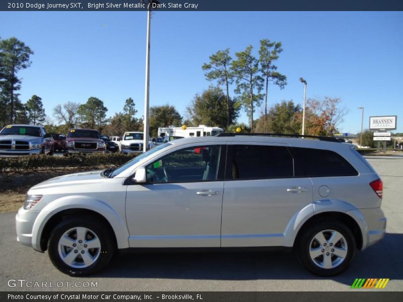 Bright Silver Metallic / Dark Slate Gray 2010 Dodge Journey SXT
