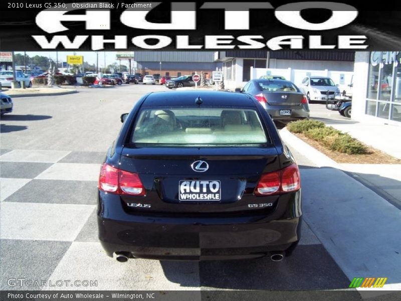 Obsidian Black / Parchment 2010 Lexus GS 350