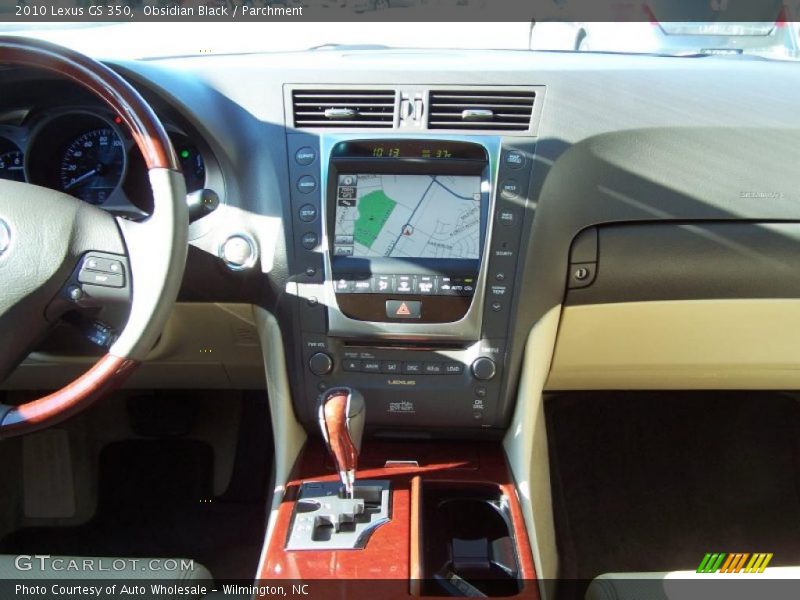 Obsidian Black / Parchment 2010 Lexus GS 350
