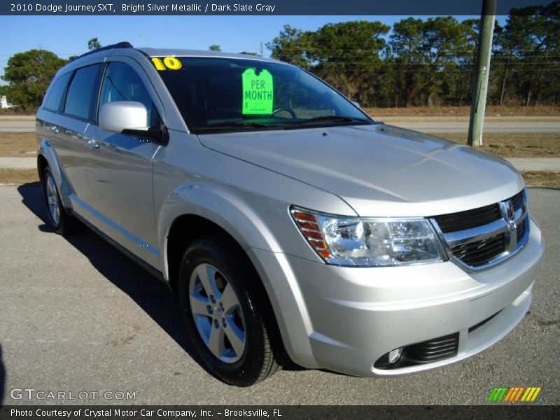 Bright Silver Metallic / Dark Slate Gray 2010 Dodge Journey SXT