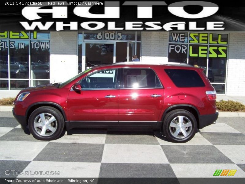 Red Jewel Tintcoat / Cashmere 2011 GMC Acadia SLT