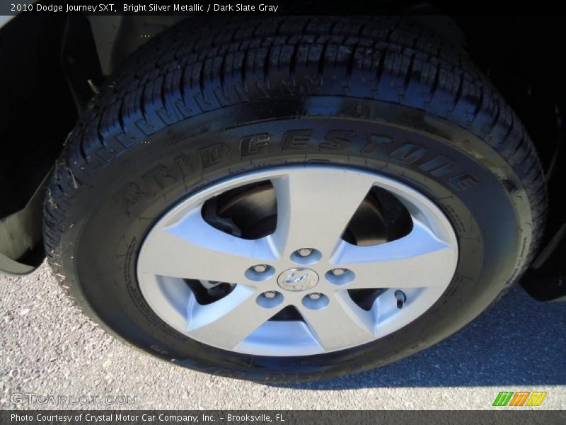 Bright Silver Metallic / Dark Slate Gray 2010 Dodge Journey SXT