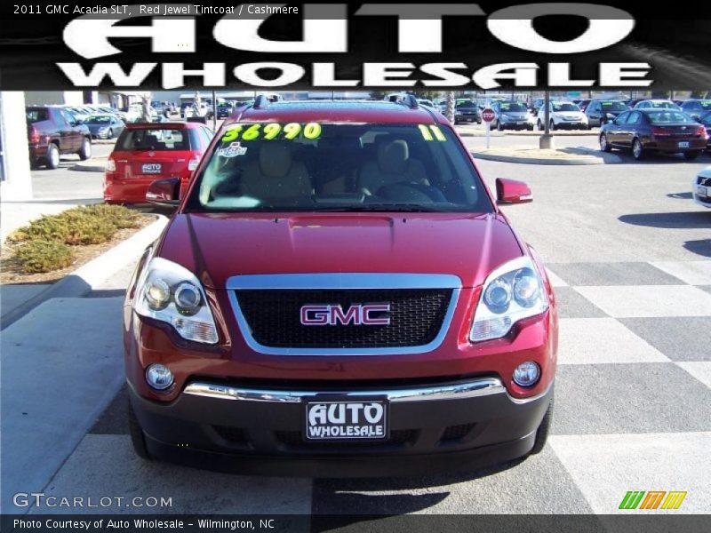 Red Jewel Tintcoat / Cashmere 2011 GMC Acadia SLT