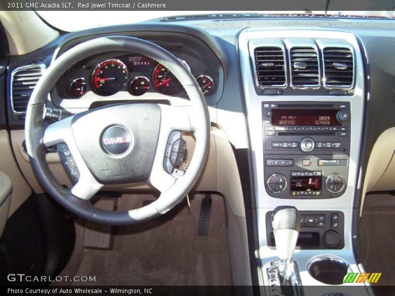 Red Jewel Tintcoat / Cashmere 2011 GMC Acadia SLT