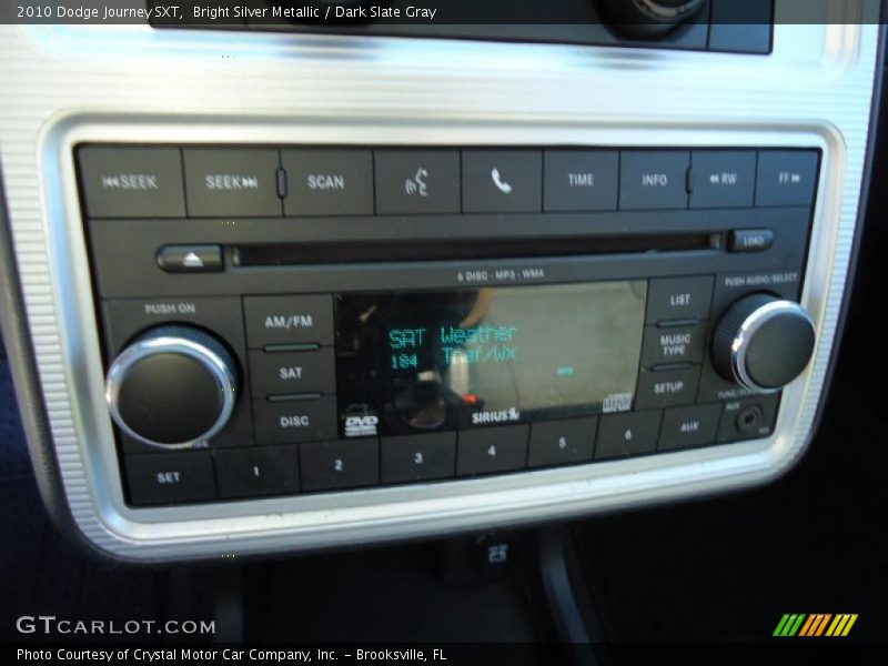 Bright Silver Metallic / Dark Slate Gray 2010 Dodge Journey SXT
