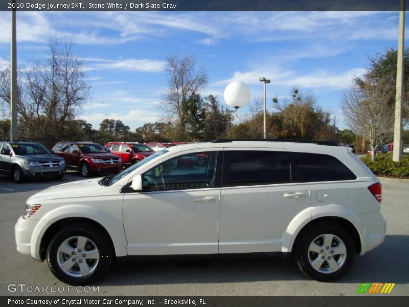 Stone White / Dark Slate Gray 2010 Dodge Journey SXT