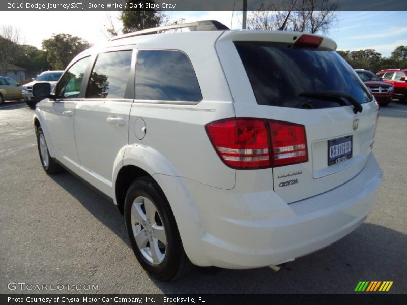 Stone White / Dark Slate Gray 2010 Dodge Journey SXT