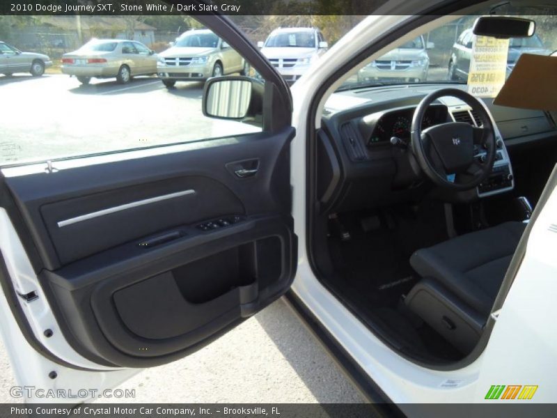 Stone White / Dark Slate Gray 2010 Dodge Journey SXT