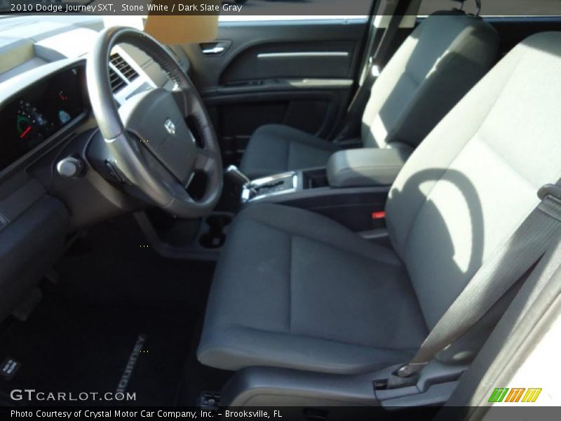 Stone White / Dark Slate Gray 2010 Dodge Journey SXT