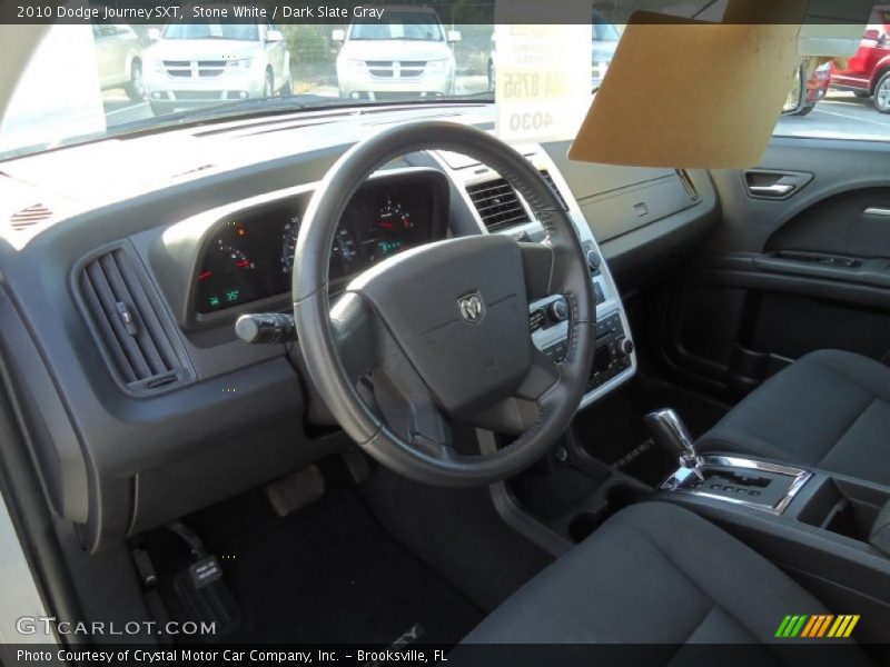 Stone White / Dark Slate Gray 2010 Dodge Journey SXT