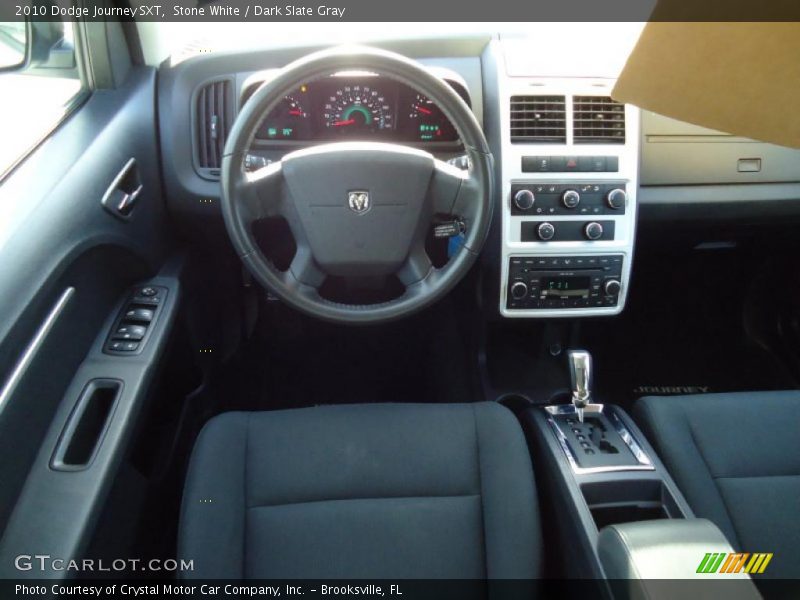 Stone White / Dark Slate Gray 2010 Dodge Journey SXT