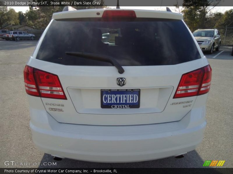 Stone White / Dark Slate Gray 2010 Dodge Journey SXT