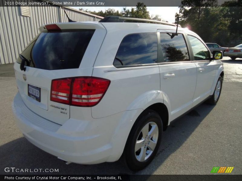 Stone White / Dark Slate Gray 2010 Dodge Journey SXT
