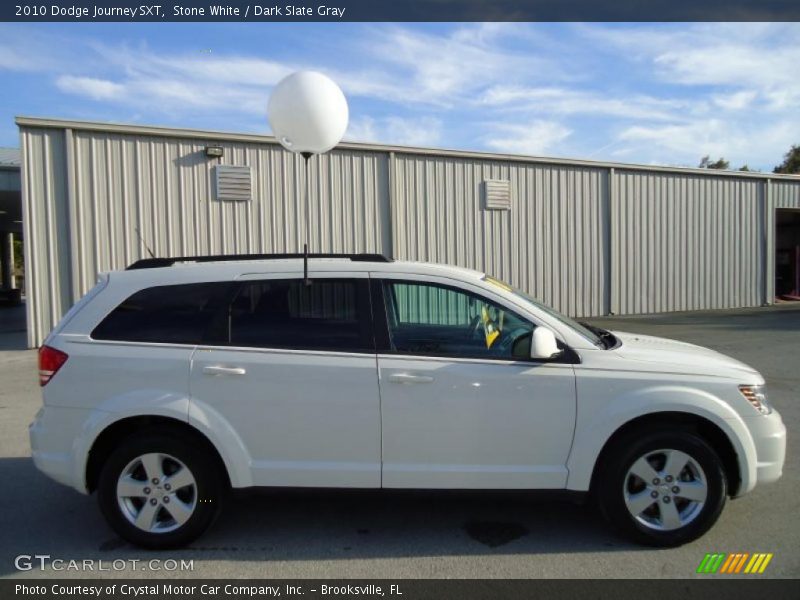 Stone White / Dark Slate Gray 2010 Dodge Journey SXT