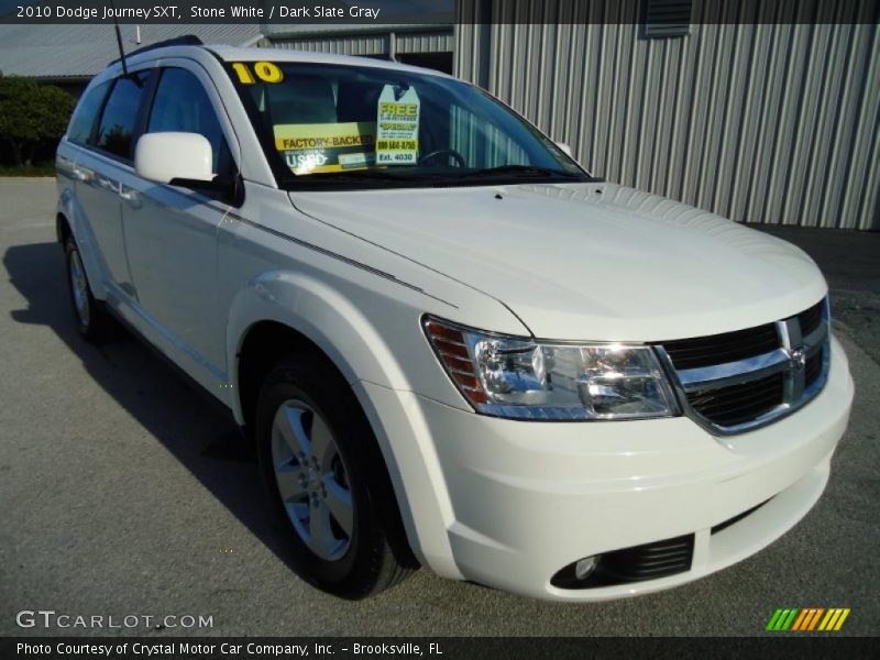 Stone White / Dark Slate Gray 2010 Dodge Journey SXT