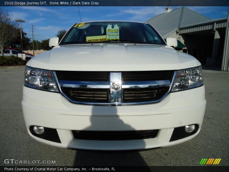 Stone White / Dark Slate Gray 2010 Dodge Journey SXT