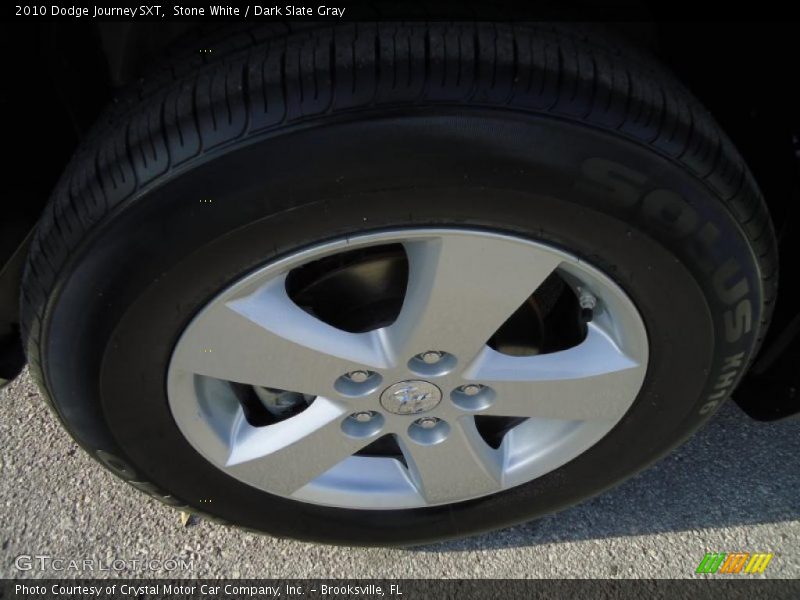 Stone White / Dark Slate Gray 2010 Dodge Journey SXT